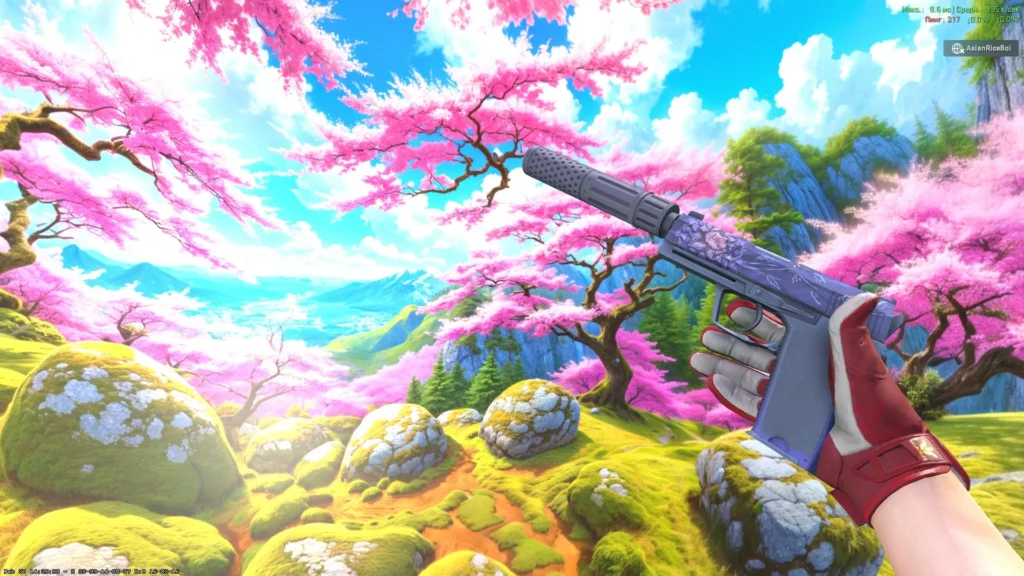 USP-S | Black Lotus