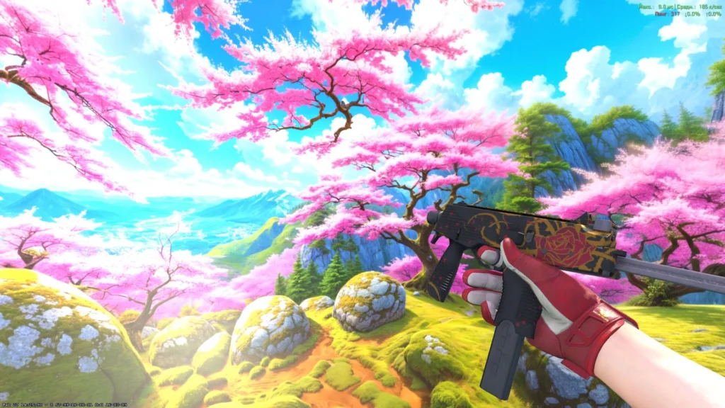MP9 | Rose Iron