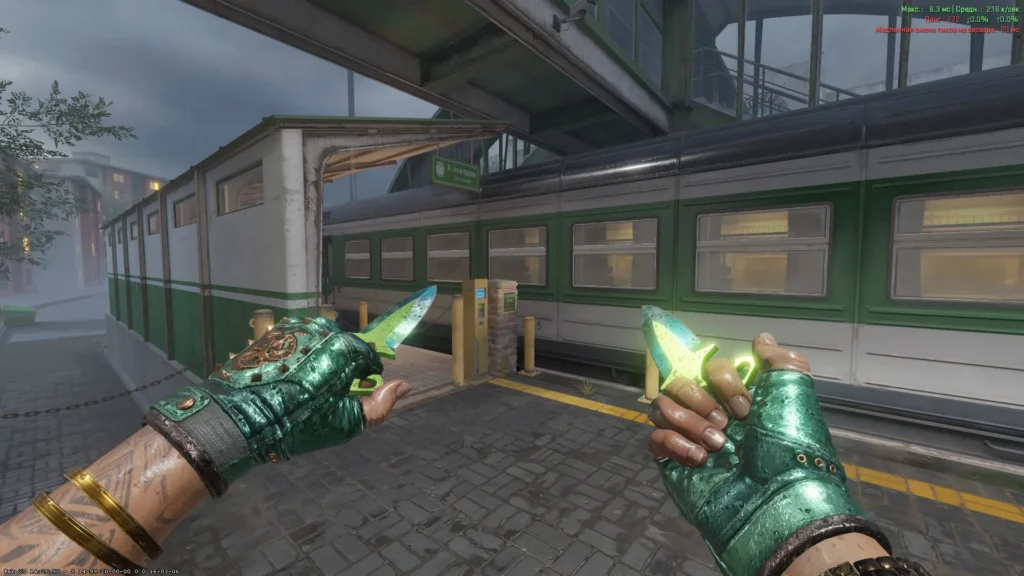 Shadow Daggers | Gamma Doppler + Broken Fang Gloves | Jade