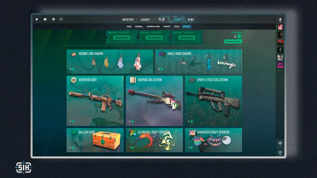 Arsenal Operation Items