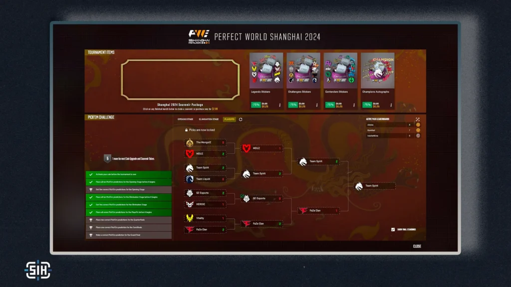 Shanghai Major Items