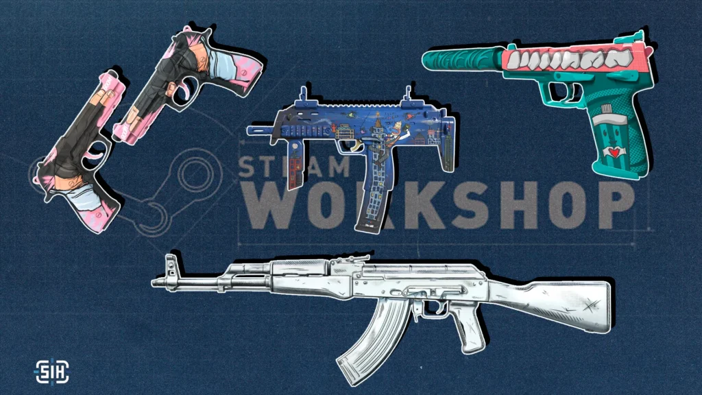 These skins are coming to CS2 soon! A review of the most original items from the Steam Workshop.
