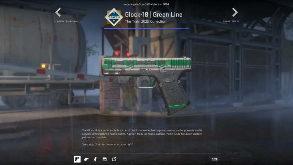 Glock-18 | Green Line