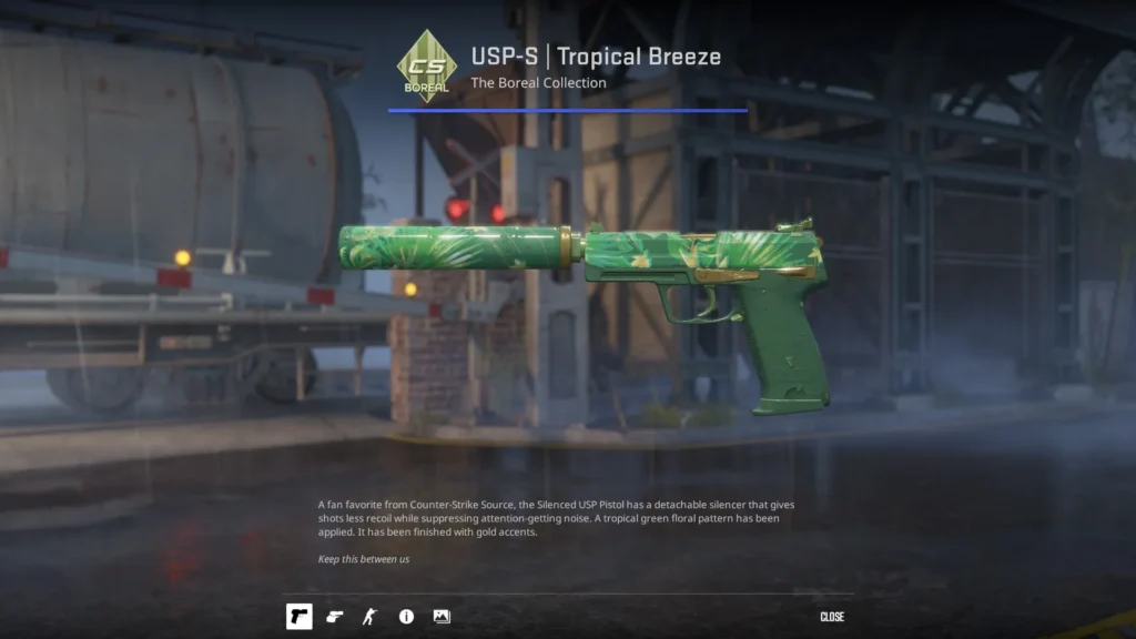 USP-S | Tropical Breeze,